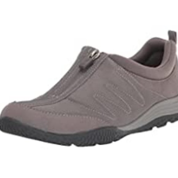 EASY SPIRIT womens Slip On shoes athletic training walking zip up sneakers black - Picture 3 of 5